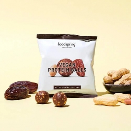 FoodSpring Vegan Protein Balls Cacahuètes salées