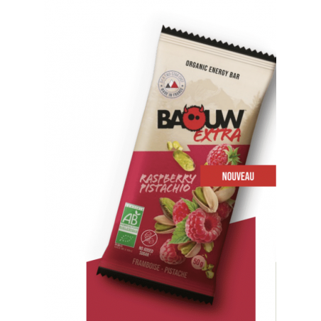 BAOUW Barre framboise pistache 50g