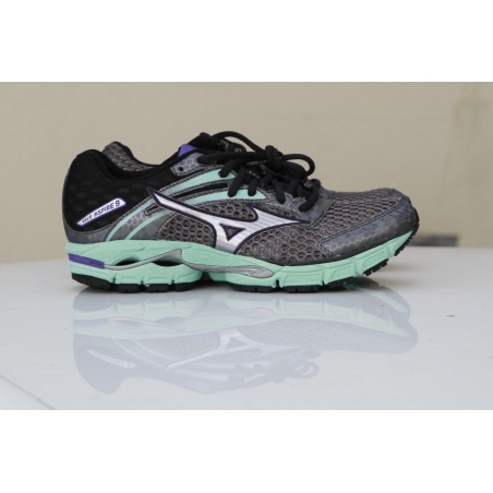 MIZUNO WAVE INSPIRE 9 GRISE-VERTE