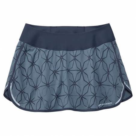 SHORT BROOKS INFINITY SKORT STORM LATTICE / MIDNIGHT