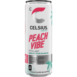 CELSIUS PEACH VIBE...