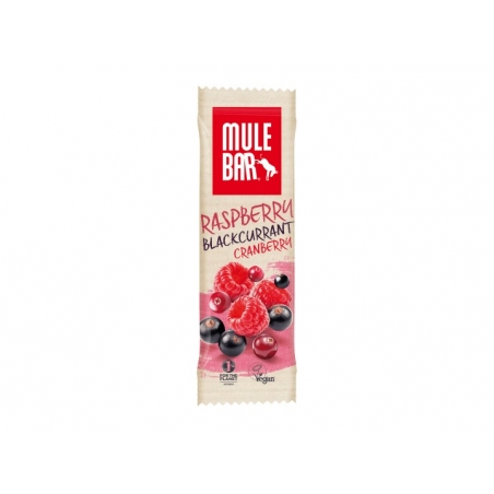 MULEBAR Barre énergétique fruits Rouge