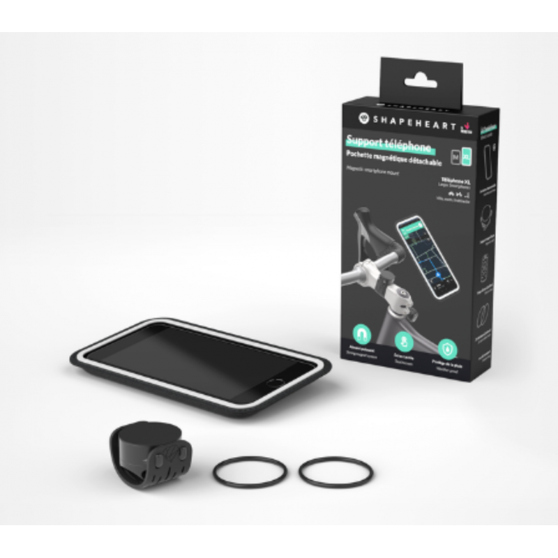 Support smartphone Shapeheart magnétique taille XL